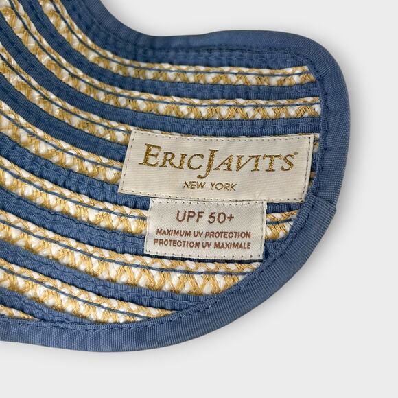 Eric Javits Brooke Visor in Blue Mix main image 7